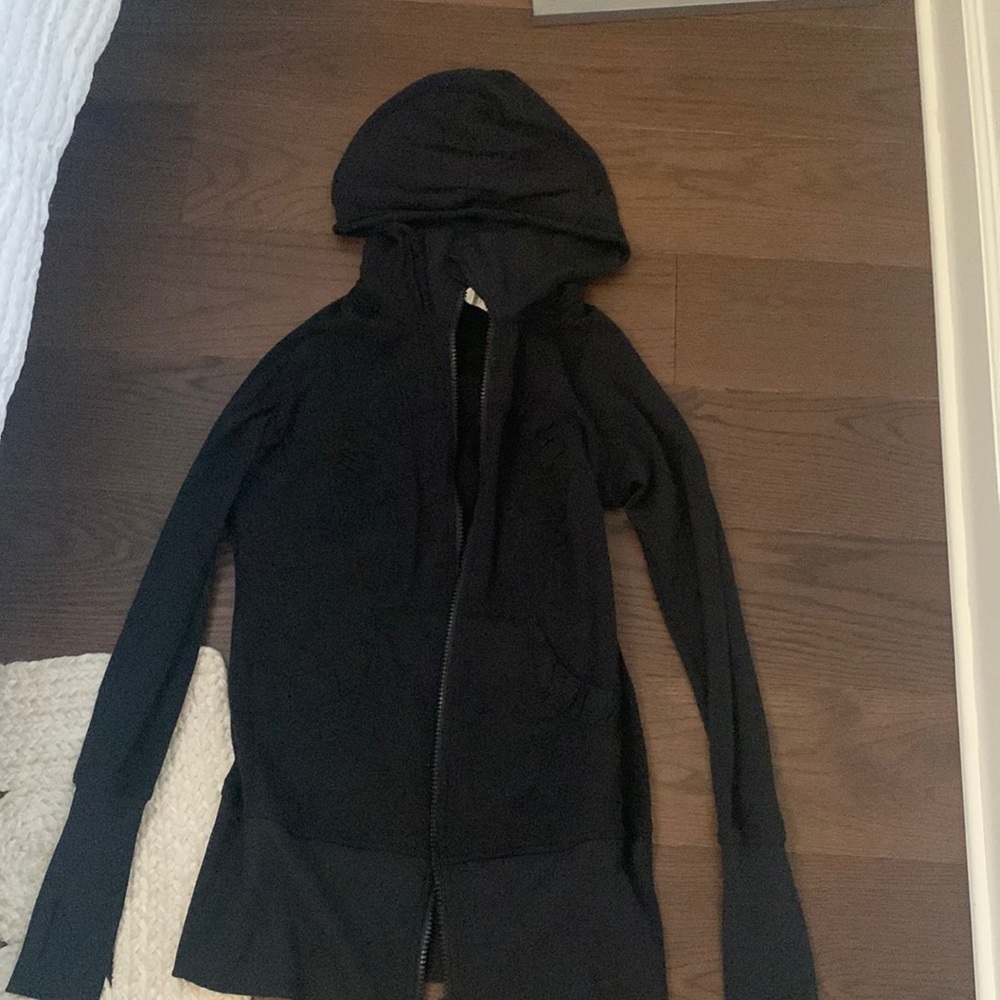 Black Lululemon zip up